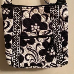 Black & White Vera Bradley crossbody